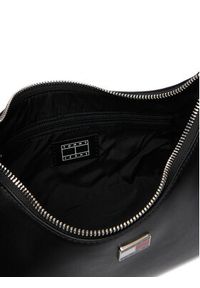 Tommy Jeans Torebka Tjw City Charm Shoulder Bag AW0AW18458 Czarny. Kolor: czarny. Materiał: skórzane #5