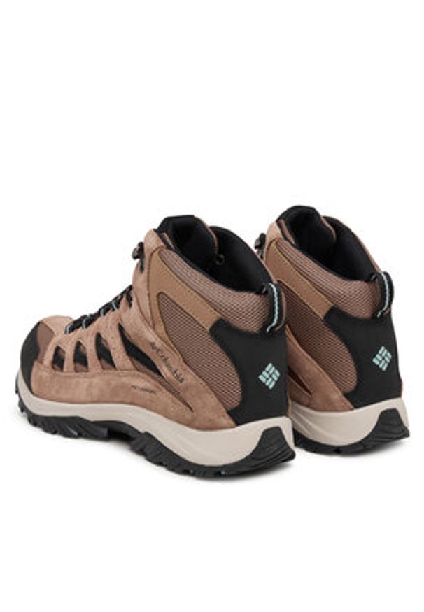 columbia - Columbia Trekkingi Crestwood Mid Waterproof 2100641 Brązowy. Kolor: brązowy. Materiał: materiał. Sport: turystyka piesza