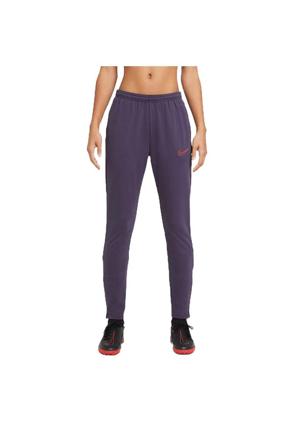 Nike - Damskie Spodnie Do Biegania Academy DriFIT. Kolor: fioletowy