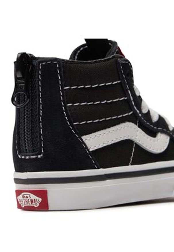 Vans Tenisówki Sk8-Hi Zip VN000XG5Y281 Czarny. Kolor: czarny. Materiał: zamsz, skóra