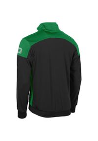 STANNO - Dziecięca bluza dresowa zapinana na zamek Stanno Pride. Kolor: czarny, zielony, wielokolorowy. Materiał: dresówka. Sport: fitness
