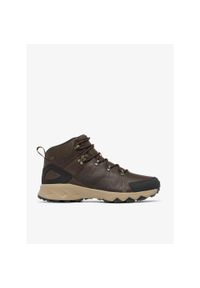 columbia - Buty turystyczne męskie Columbia Peakfreak II Mid Outdry Leather. Kolor: brązowy