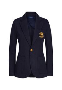Polo Ralph Lauren Marynarka Blz 211795348002 Granatowy Slim Fit. Typ kołnierza: polo. Kolor: niebieski. Materiał: bawełna, wiskoza #5