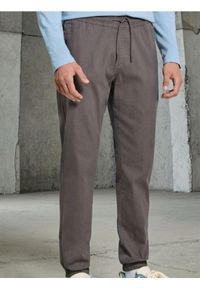Sinsay - Spodnie jogger - szary. Kolor: szary