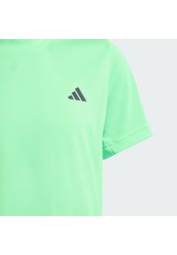 Adidas - Koszulka Club Tennis Kids. Kolor: żółty, wielokolorowy, zielony. Technologia: ClimaCool (Adidas). Sport: tenis