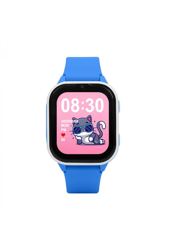 GARETT - Garett Kids Sun Ultra 4G niebieski. Rodzaj zegarka: smartwatch. Kolor: niebieski