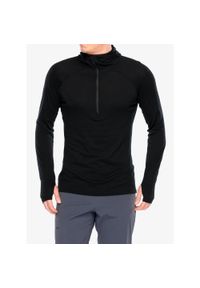 Bluza z zamkiem męska Inov-8 Merino Hoodie HZ. Kolor: czarny