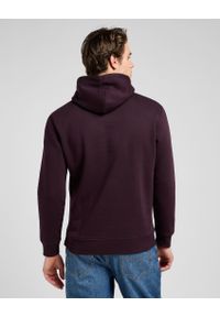 Lee - MESKA BLUZA LEE PLAIN HOODIE DEEP WINE 112371837 #4