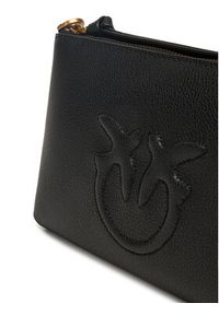 Pinko - PINKO Torebka Flat Horizontal Mini AI 25-26 104277 A29Q Czarny. Kolor: czarny. Materiał: skórzane #5