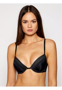 Calvin Klein Underwear Biustonosz push-up 000QF5145E Czarny. Kolor: czarny. Materiał: syntetyk. Rodzaj stanika: push-up