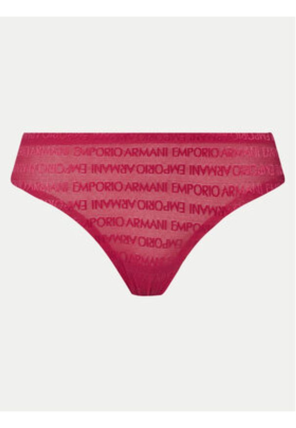 Emporio Armani Underwear Komplet 2 par stringów 163333 3F204 02275 Różowy. Kolor: różowy. Materiał: syntetyk