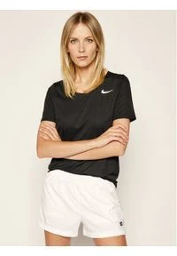 Nike Koszulka techniczna City Sleek CJ9444 Czarny Regular Fit. Kolor: czarny #1
