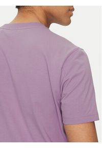 BOSS T-Shirt 50506373 Fioletowy Regular Fit. Kolor: fioletowy. Materiał: bawełna