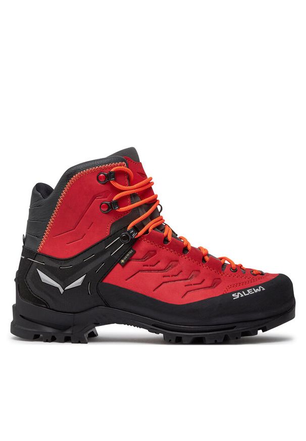 Trekkingi Salewa. Kolor: czerwony. Technologia: Gore-Tex. Sport: turystyka piesza