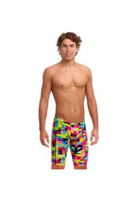 FUNKY TRUNKS - Kąpielówki spodenki męskie jammery treningowe na basen Funky Trunks. Kolor: wielokolorowy