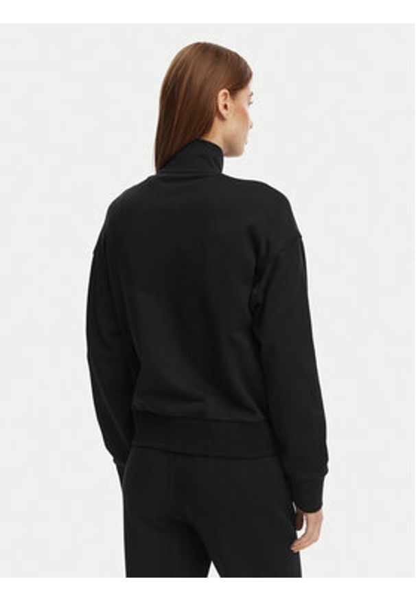 Lacoste Bluza SF0040 Czarny Relaxed Fit. Kolor: czarny. Materiał: bawełna