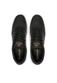 Replay - REPLAY Sneakersy GMZ7P .000.C0007L Czarny. Kolor: czarny. Materiał: skóra #6