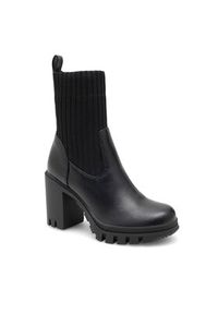 DeeZee Botki EMADE WS5955-07 Czarny. Kolor: czarny. Materiał: skóra #6