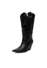 DeeZee Kowbojki W3LH170101 Czarny. Kolor: czarny. Materiał: syntetyk, materiał #4