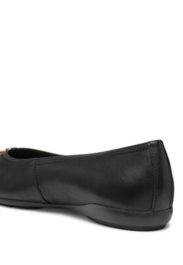 Geox Baleriny D Annytah W D55XYA 00085 C9999 Czarny. Kolor: czarny. Materiał: skóra