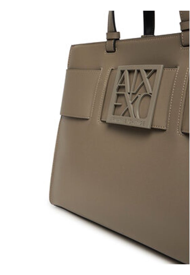 Armani Exchange Torebka 942689 0A874 U6242 Brązowy. Kolor: brązowy. Materiał: skórzane