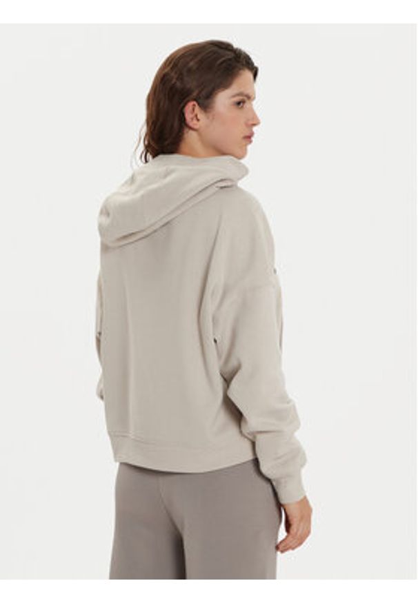 DKNY Bluza DP4T1031 Beżowy Regular Fit. Kolor: beżowy. Materiał: syntetyk, bawełna