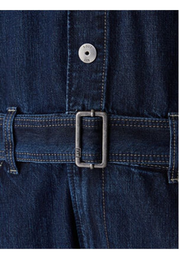 G-Star RAW - G-Star Raw Kombinezon D26877-E090 Granatowy Relaxed Fit. Kolor: niebieski. Materiał: bawełna