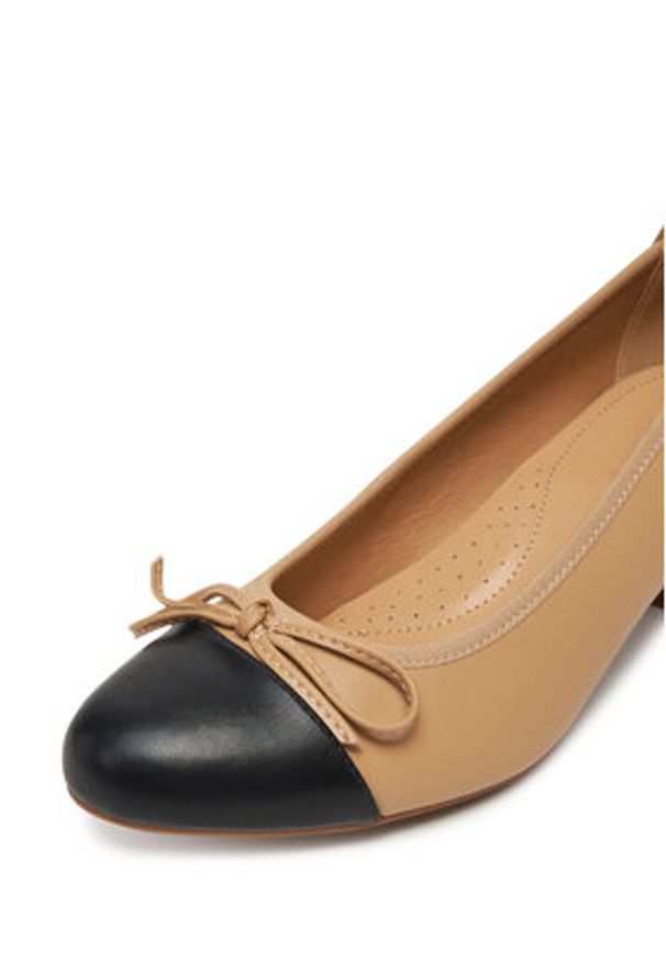 Lasocki Czółenka WYL4060-3Z Beżowy. Kolor: beżowy. Materiał: skóra