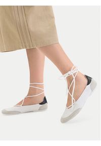 Patrizia Pepe Baleriny 8Z0123/L150-W101 Biały. Kolor: biały. Materiał: skóra #6