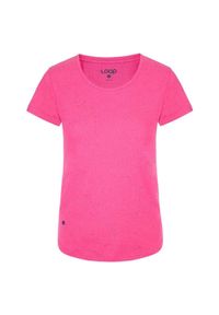 Lowa - Ekologiczna koszulka damska z bawełny - miękka i oddychająca. Typ kołnierza: polo. Kolor: wielokolorowy. Materiał: bawełna. Styl: elegancki #1