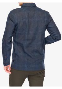 ROYAL ROBBINS - Koszula turystyczna męska Royal Robbins Hempline Spaced LS. Kolor: niebieski