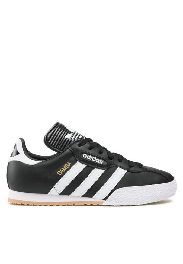 Adidas - adidas Sneakersy Samba Super 19099 Czarny. Kolor: czarny. Materiał: skóra