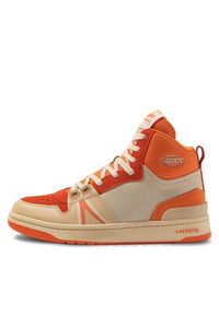 Lacoste Sneakersy L001 Mid 223 3 Sfa Pomarańczowy. Kolor: pomarańczowy. Materiał: skóra