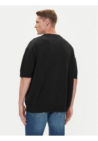 Hugo - HUGO Sweter San Carson-CP 50543765 Czarny Relaxed Fit. Kolor: czarny. Materiał: bawełna
