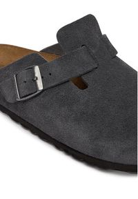 Birkenstock Klapki Canto 1031678 Szary. Kolor: szary. Materiał: skóra, zamsz #6