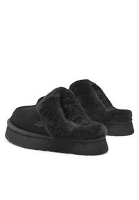 Ugg Kapcie W Disquette 1122550 Czarny. Kolor: czarny. Materiał: skóra #5