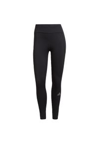 Adidas - Damskie legginsy 7/8 adidas Own The Run. Kolor: czarny. Materiał: poliester, materiał. Sport: bieganie