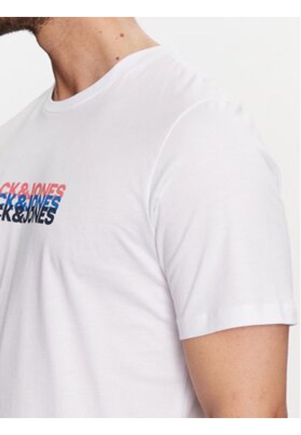 Jack & Jones - Jack&Jones Komplet 5 t-shirtów Cyber 12267866 Kolorowy Standard Fit. Materiał: bawełna. Wzór: kolorowy