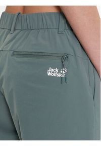 Jack Wolfskin Szorty sportowe Pack & Go 1507391 Zielony Regular Fit. Kolor: zielony. Materiał: syntetyk
