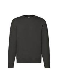FRUIT OF THE LOOM - Męska Bluza Rozpinana Premium. Kolor: wielokolorowy, szary, brązowy