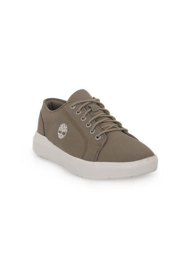 Buty do chodzenia męskie Timberland Seneca Bay. Zapięcie: sznurówki. Kolor: szary. Materiał: guma, tkanina. Szerokość cholewki: normalna. Sport: turystyka piesza