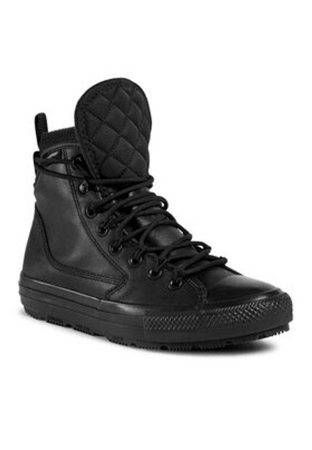 Converse Trampki Chuck Taylor All Star All Terrain Hi 168864C Czarny. Kolor: czarny. Materiał: skóra