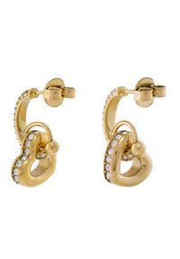 Guess Kolczyki JUBE05 465JW Złoty. Materiał: metalowe. Kolor: złoty