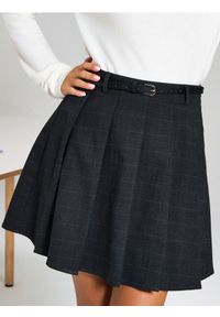 Sinsay - Spódnica mini w kratę - wielobarwny