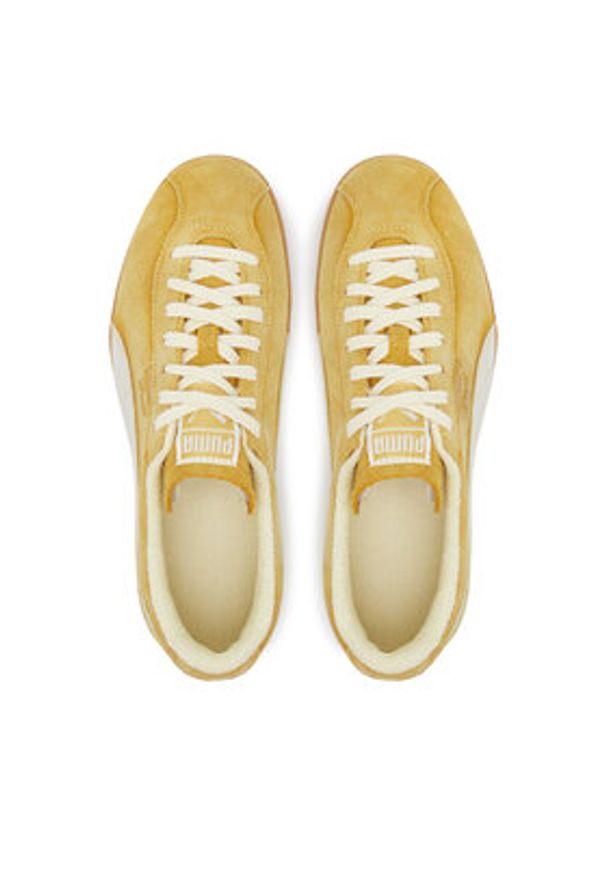 Puma Sneakersy Brasil The NeverWorn V 401643 01 Żółty. Kolor: żółty. Materiał: zamsz, skóra