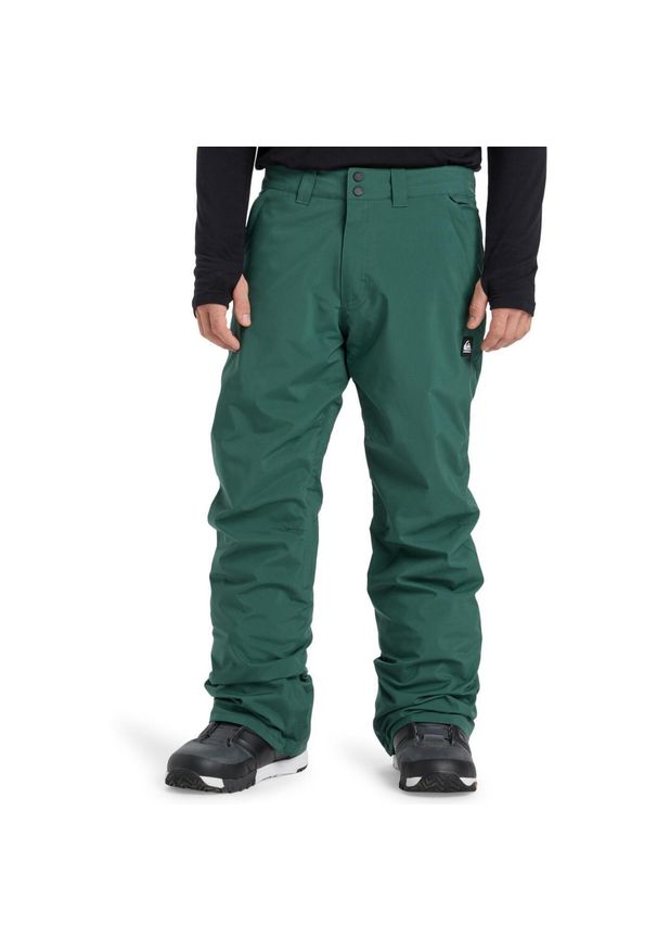 Quiksilver - Spodnie do sportów zimowych techniczne dla Mężczyzn ESTATE. Kolor: zielony. Materiał: poliester, materiał. Sezon: zima. Sport: narciarstwo