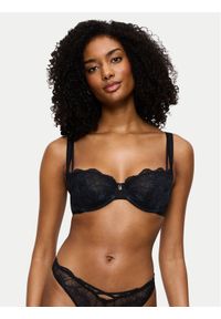 Triumph Biustonosz balkonetka Palina Moonlight Kiss 10224870 Czarny. Kolor: czarny. Materiał: syntetyk #1