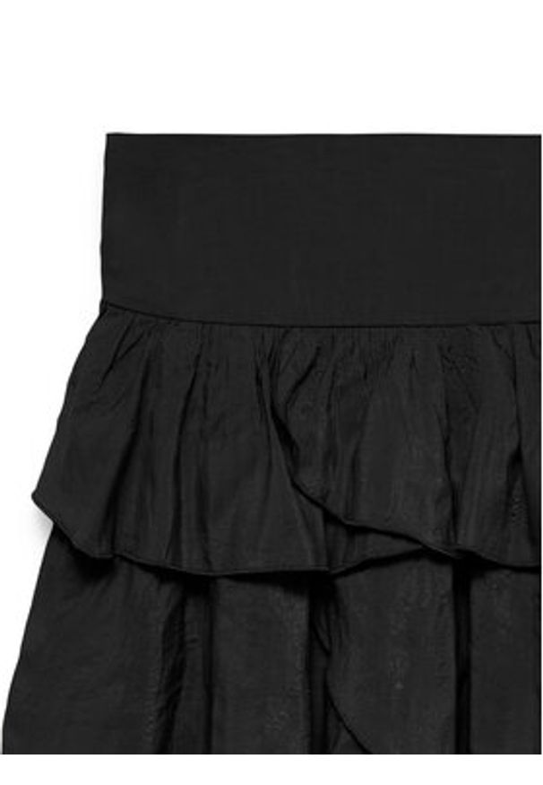 Vero Moda Spódnica mini Clara 10336425 Czarny Regular Fit. Kolor: czarny. Materiał: wiskoza
