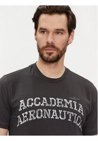 Aeronautica Militare T-Shirt 241TS2203J629 Czarny Regular Fit. Kolor: czarny. Materiał: bawełna #4