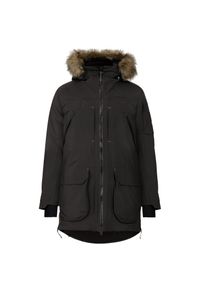 Parka Didriksons Zeus. Kolor: czarny. Sezon: zima #1